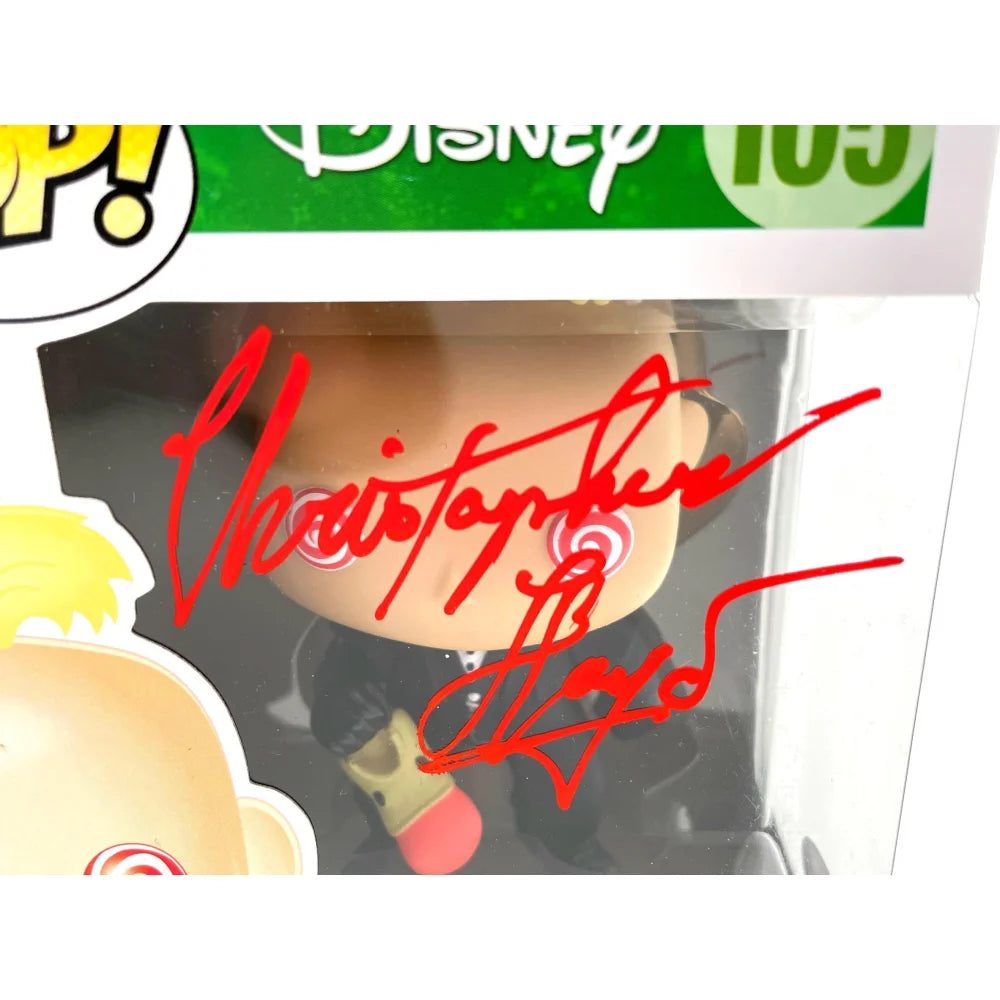 Authentic Christopher Lloyd Signed Judge Doom Who Framed Roger Rabbit Funko Pop with PSA/DNA COA - Rare Collectible for Movie Fans & Pop Culture Enthusiasts - Perfect for Display, Gifts, and Memorabilia Collections