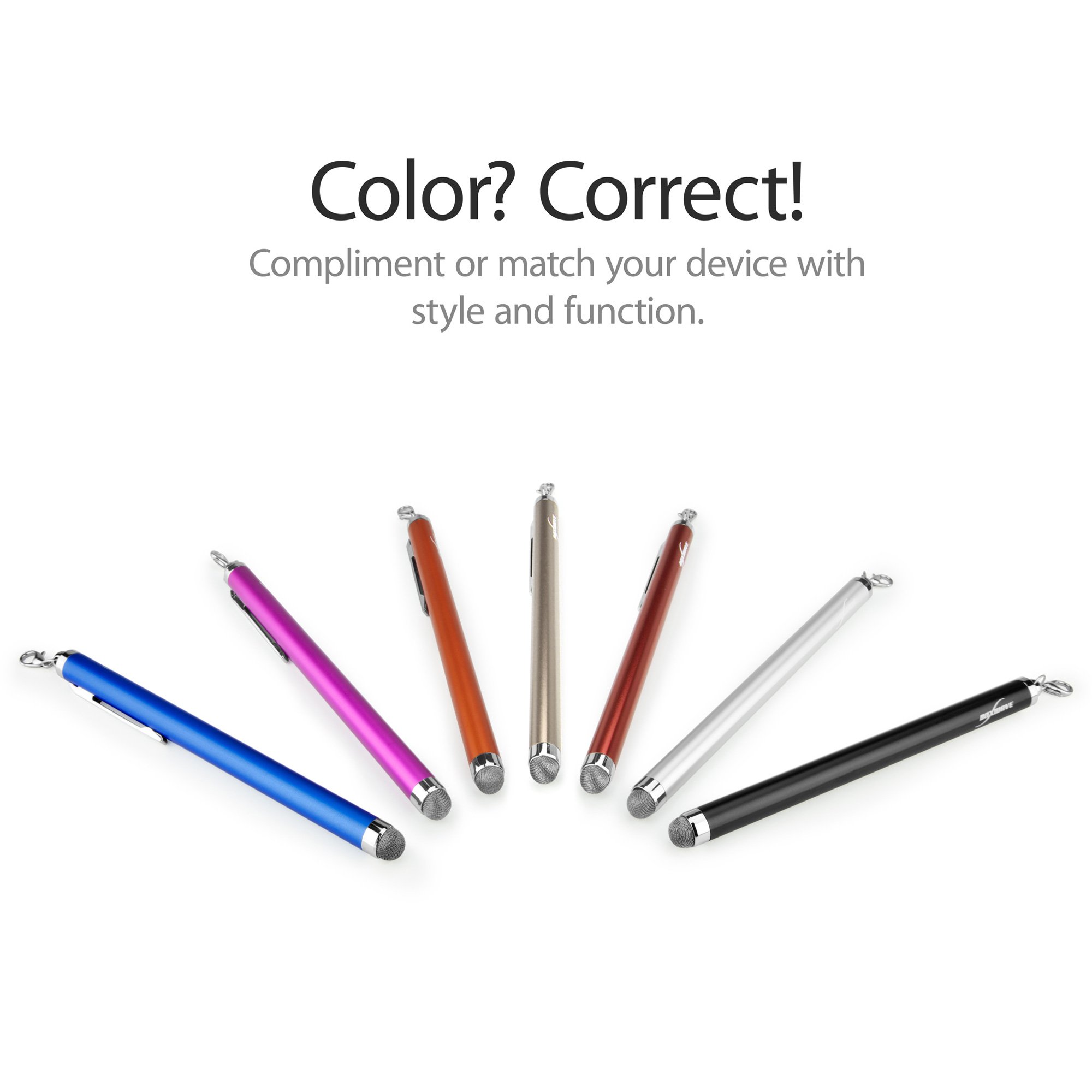 BoxWave EverTouch Capacitive Stylus Pen for Samsung Galaxy A21 - Precision Fiber Tip Stylus with Jet Black Finish - Perfect for Drawing, Note-Taking & Touchscreen Navigation