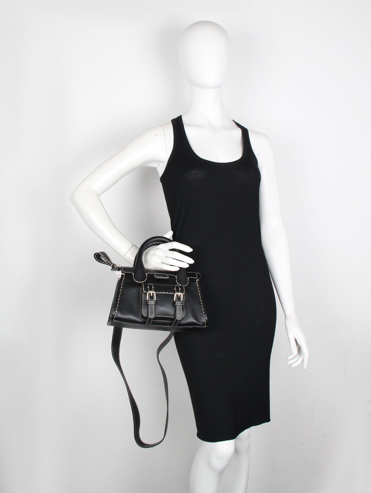 Edith Small Black Crossbody Bag for Women - Stylish & Compact Purse for Everyday Use, Work, Travel & Date Nights