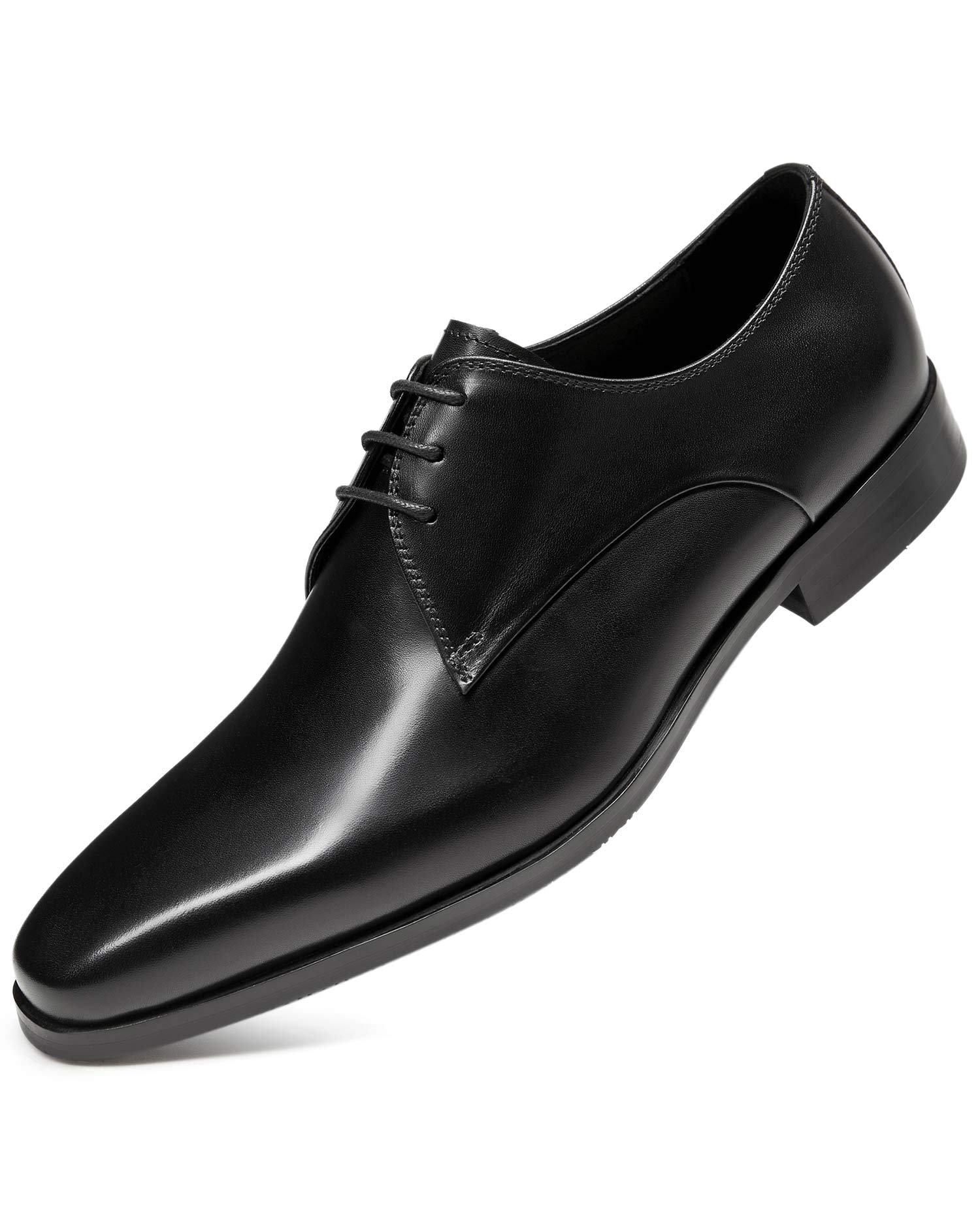FRASOICUS Men's Genuine Leather Oxford Dress Shoes - Classic Business Formal Shoes for Office, Wedding & Special Occasions