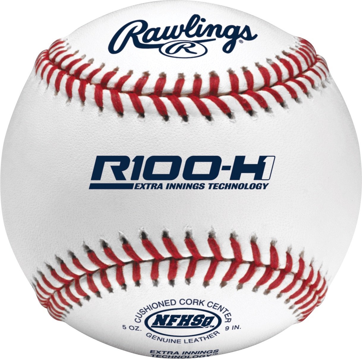Rawlings NFHS NOCSAE Approved High School Baseballs - 12 Pack (R100-H1/R100-H2/R100-H3/RNF Options) | Official Game Balls for High School Baseball Practice & Games