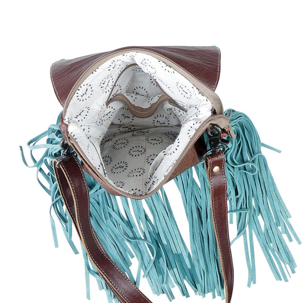 Myra Bag Conglomerate Genuine Leather & Hairon Crossbody Bag S-4680 - Stylish Women's Shoulder Purse for Work, Travel & Everyday Use