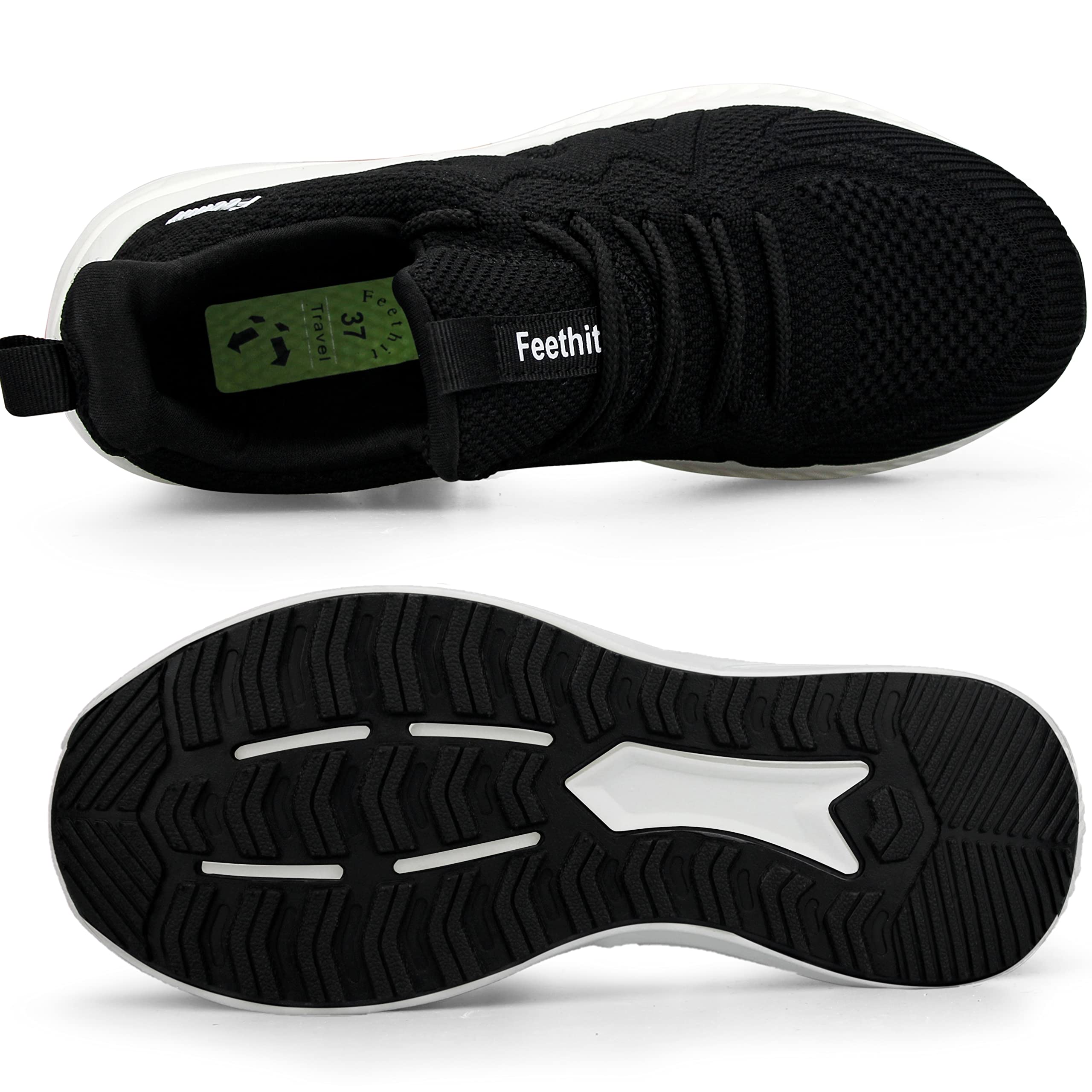 Feethit Women's Running Shoes - Lightweight Breathable Mesh Workout Sneakers for Gym, Tennis, Walking & Travel | Comfortable Wide Fit for Active Lifestyles
