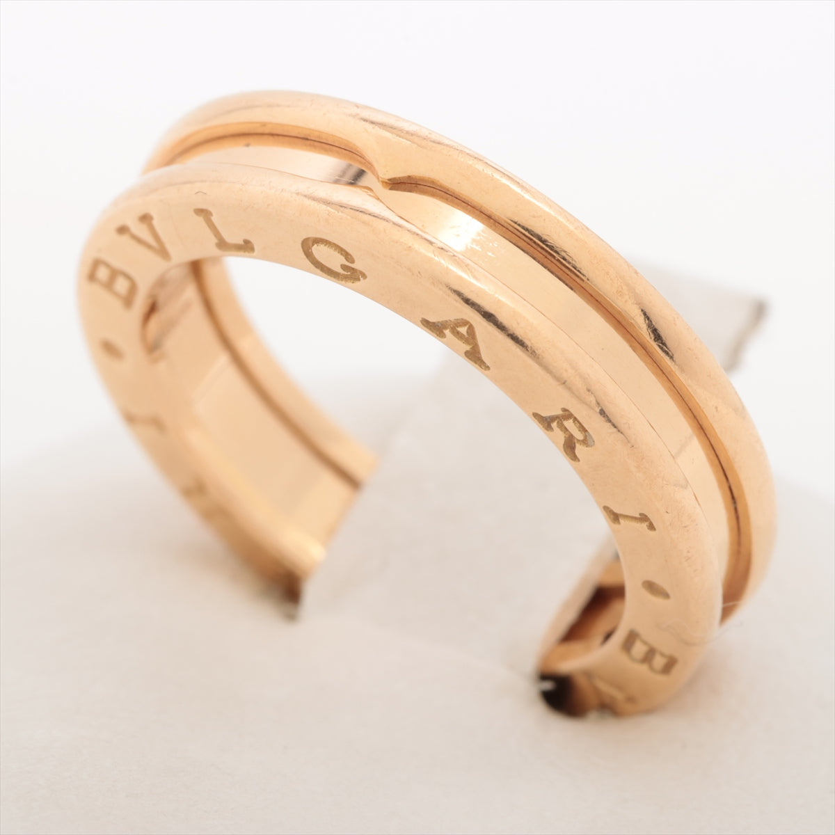 Bvlgari B.Zero1 18K Gold Ring for Women - Size 53 (US 6.5) - Luxury Italian Jewelry for Anniversary, Wedding & Special Occasions
