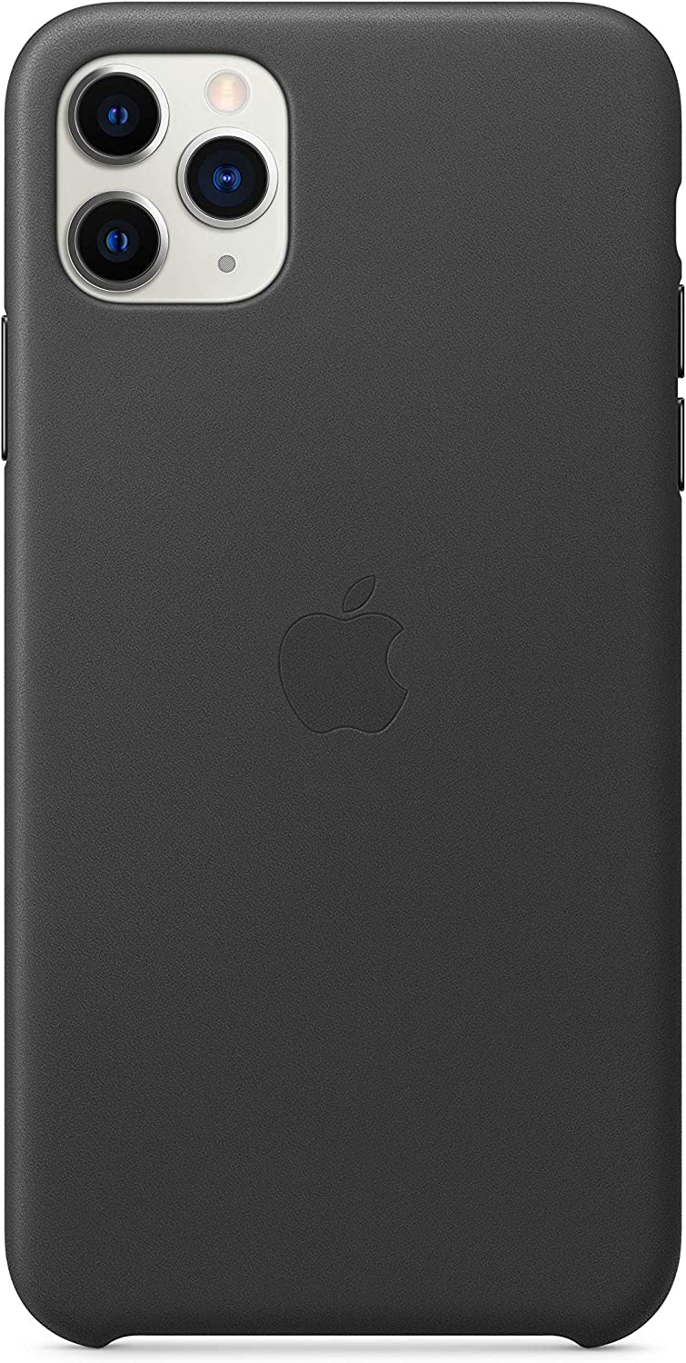 Apple iPhone 11 Pro Max Leather Case - Premium Protective Cover for iPhone 11 Pro Max (Black) | Slim Fit, Scratch Resistant | Perfect for Work, Travel & Everyday Use