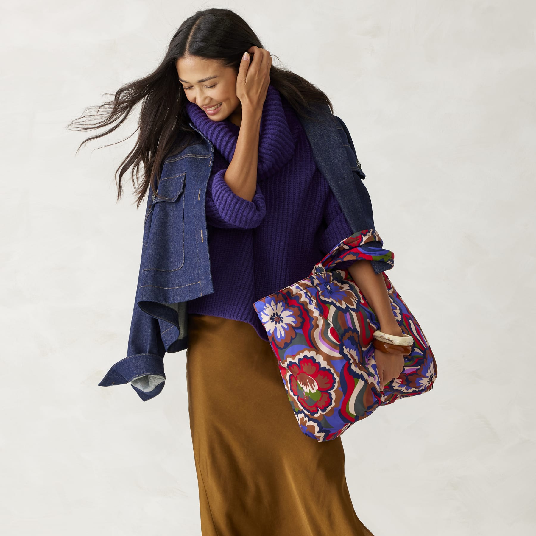 Knollton Stylish & Durable Tote Bag for Women - Perfect for Work, Travel & Shopping - Water-Resistant & Spacious Carryall
