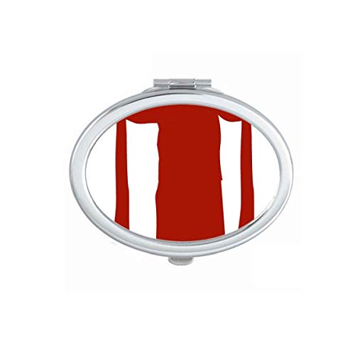 DIYthinker Chinese Peking Opera Outline Mirror - Portable Folding Double-Sided Makeup Mirror for Travel, Dressing Room & Theatrical Performances