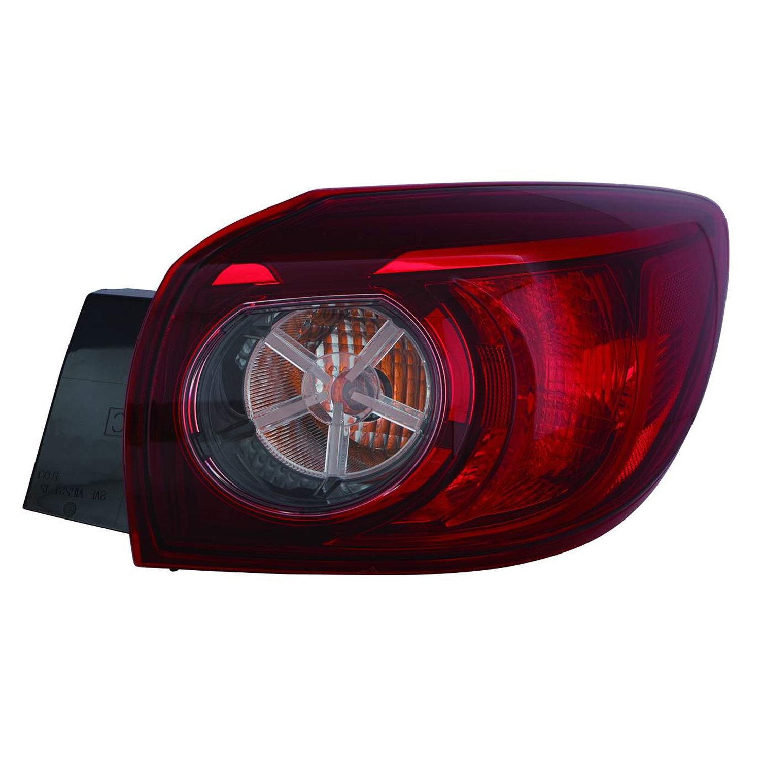 MA2805115OE Standard Tail Light Assembly - Compatible with Multiple Car Models - Durable Replacement for Broken or Damaged Tail Lights - Perfect for Night Driving and Enhanced Vehicle Safety