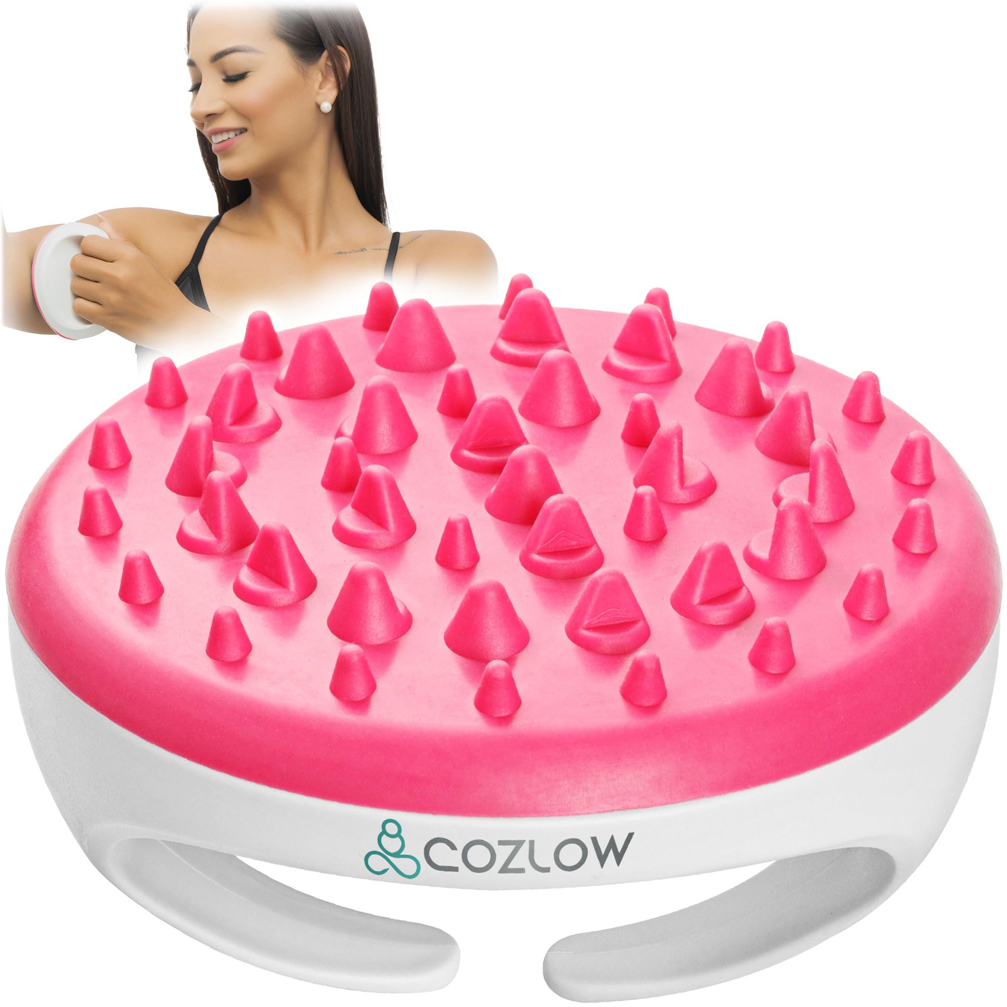 Premium Anti-Cellulite Massager for Thighs, Legs & Buttocks - Cellulite Massage Scrubber for Lymphatic Drainage & Fascia Release - Targets Fat Pockets for Firm, Smooth Skin - Perfect for Post-Workout Recovery & At-Home Spa Treatments