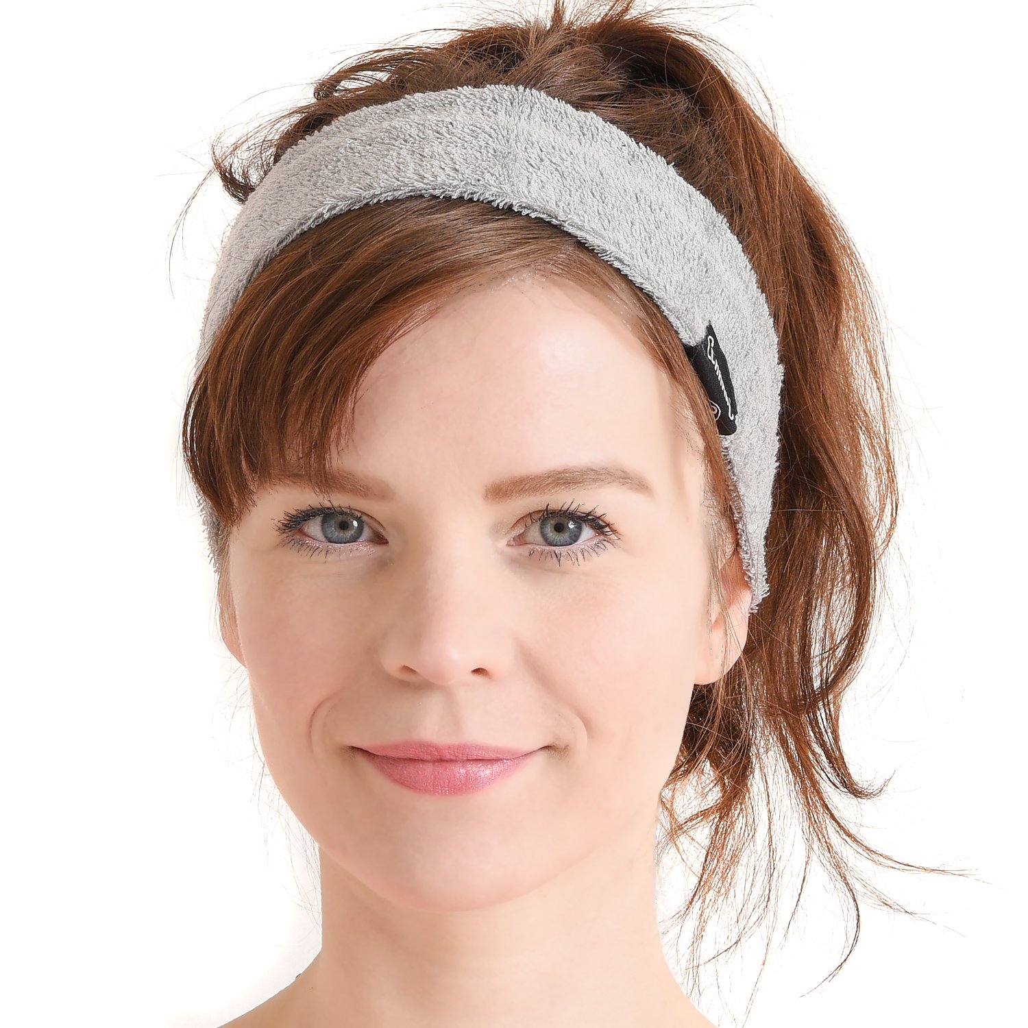 CHARM Sports Running Headband for Women & Men - Sweat Absorbing Moisture Wicking Bandana Hairband for Workout, Yoga, Tennis & Outdoor Activities