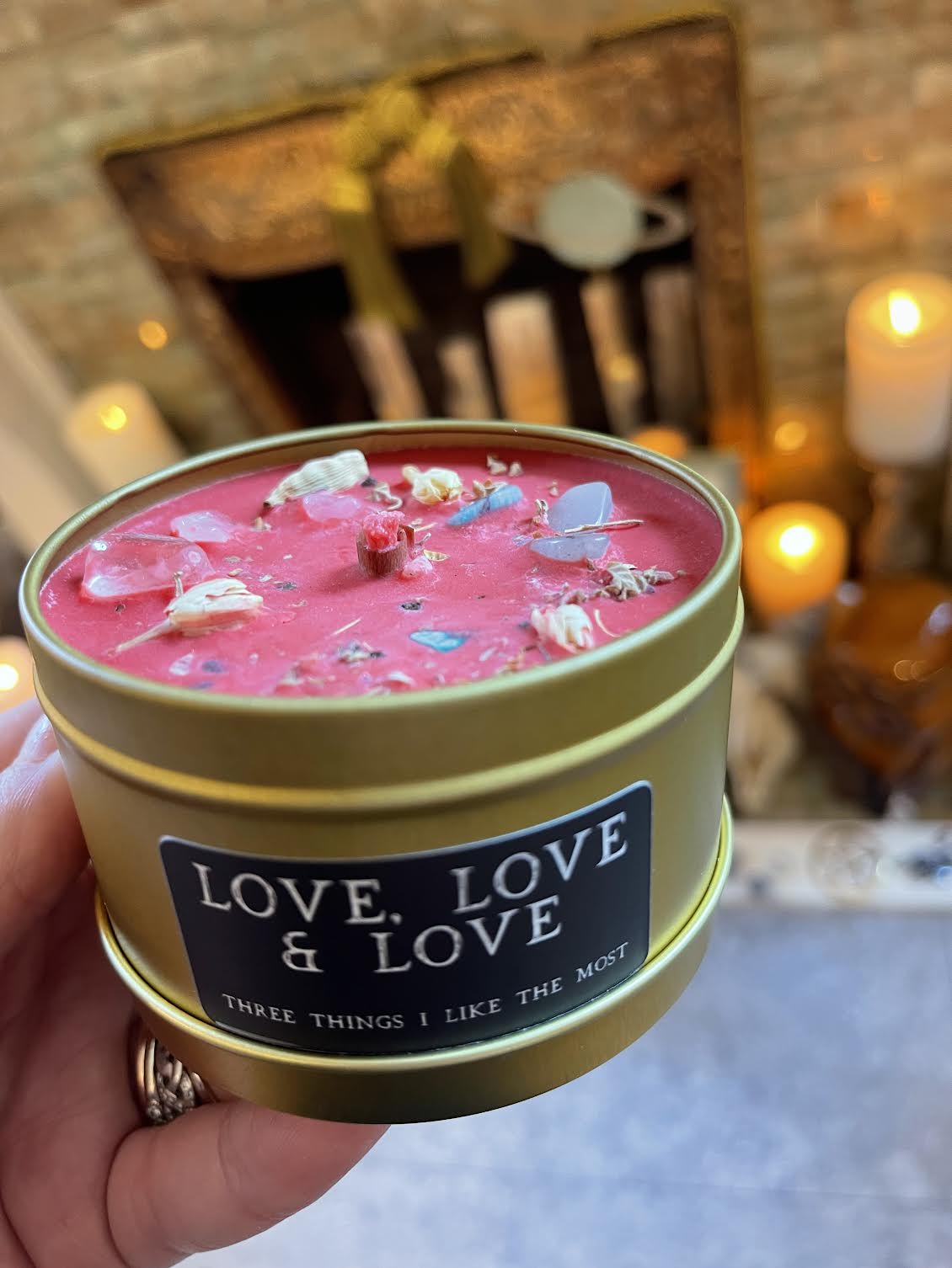 Love Love & Love - Romantic Gifts for Couples, Valentine's Day, Anniversaries & Special Occasions - Perfect for Date Nights, Weddings & Relationship Milestones