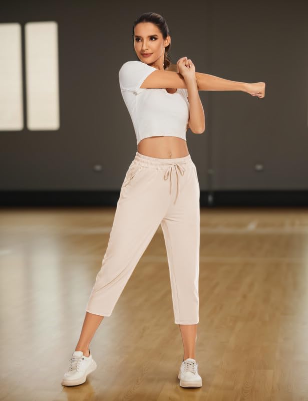 Women's Casual Capri Sweatpants 21