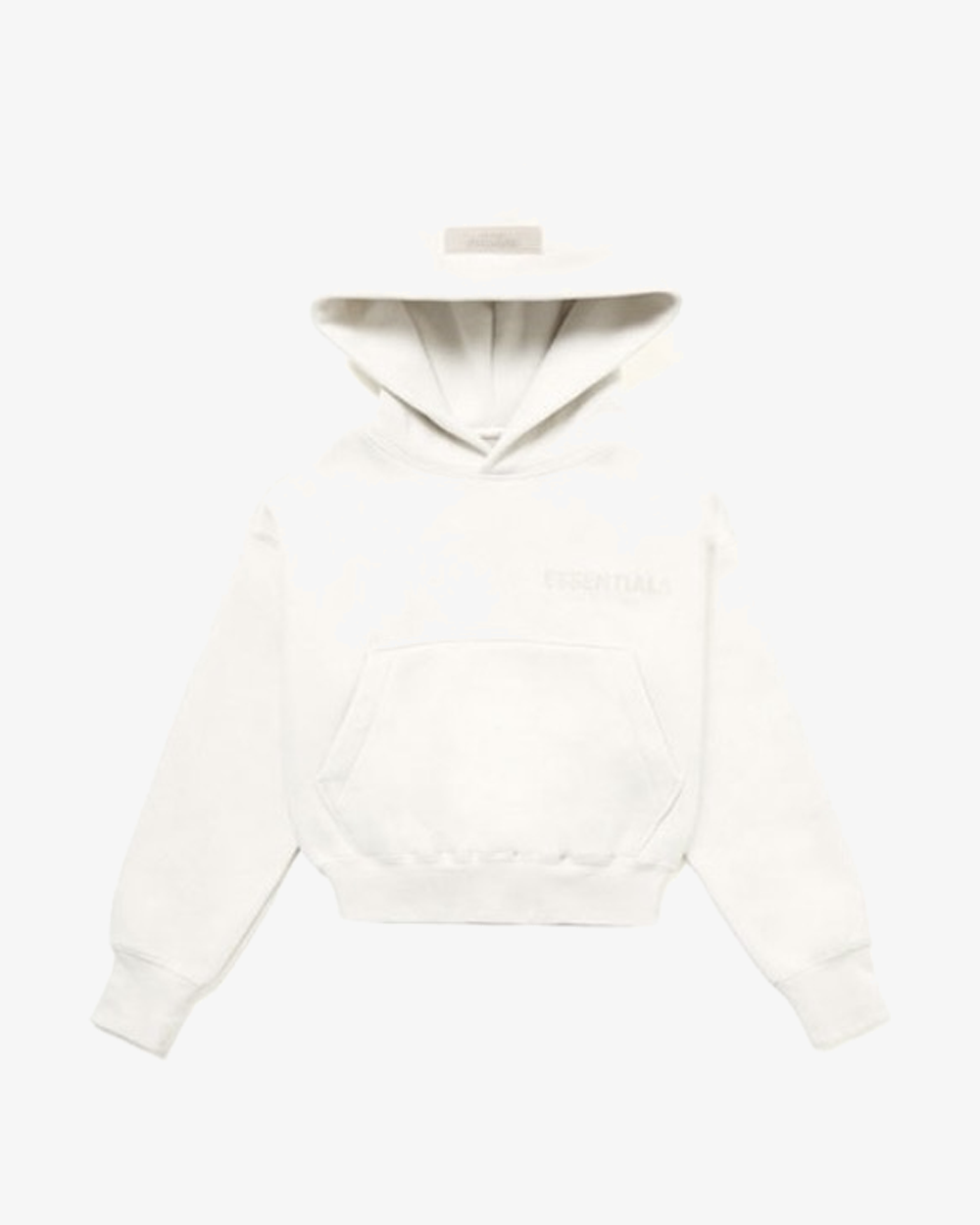 FOG ESSENTIALS X INNERSECT FW21 Greige Kids Hoodie - Soft Cotton Pullover Sweatshirt for Boys & Girls | Perfect for School, Playdates & Casual Outings