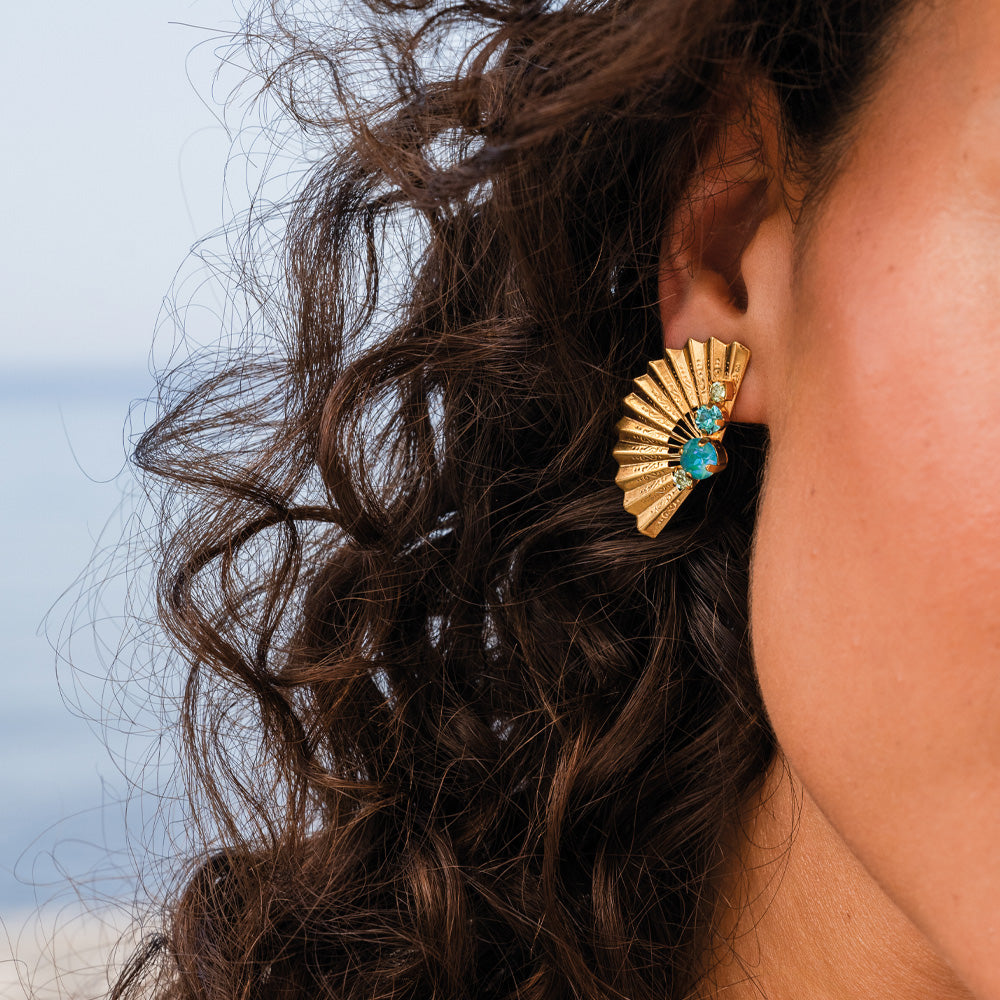 Lucinda Earrings & Laguna Combo Set - Elegant Boho Jewelry for Women | Perfect for Parties, Weddings & Everyday Wear
