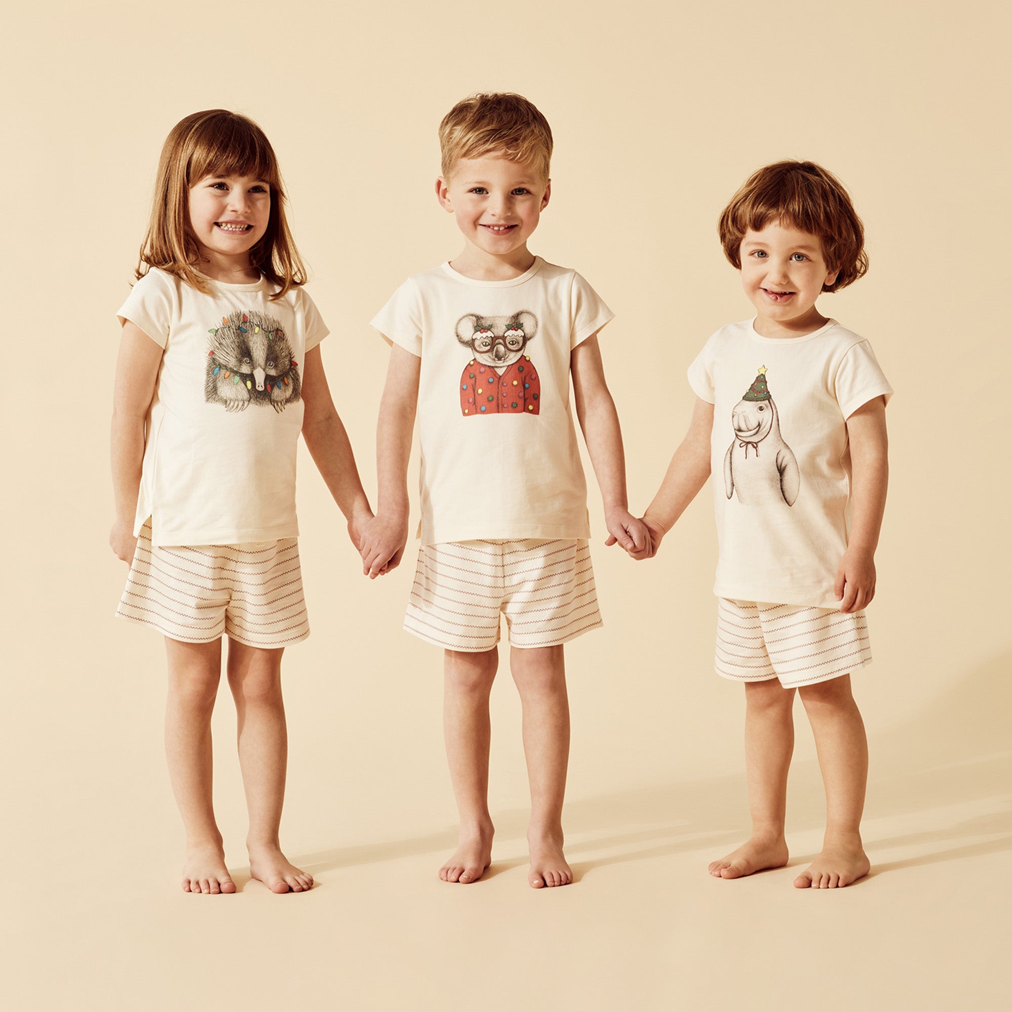 Koala Organic Christmas Pajamas for Women & Men - Soft Holiday Sleepwear Set - Perfect for Family Matching, Christmas Morning & Cozy Winter Nights