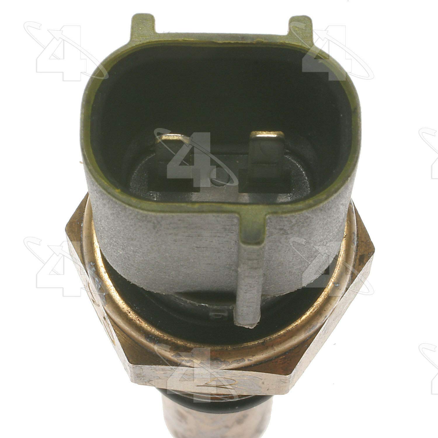 Four Seasons 37490 Radiator Mounted Cooling Fan with Temperature Switch - Universal Fit for Cars, Trucks & SUVs - Perfect for Engine Overheating Protection & Improved Cooling Performance