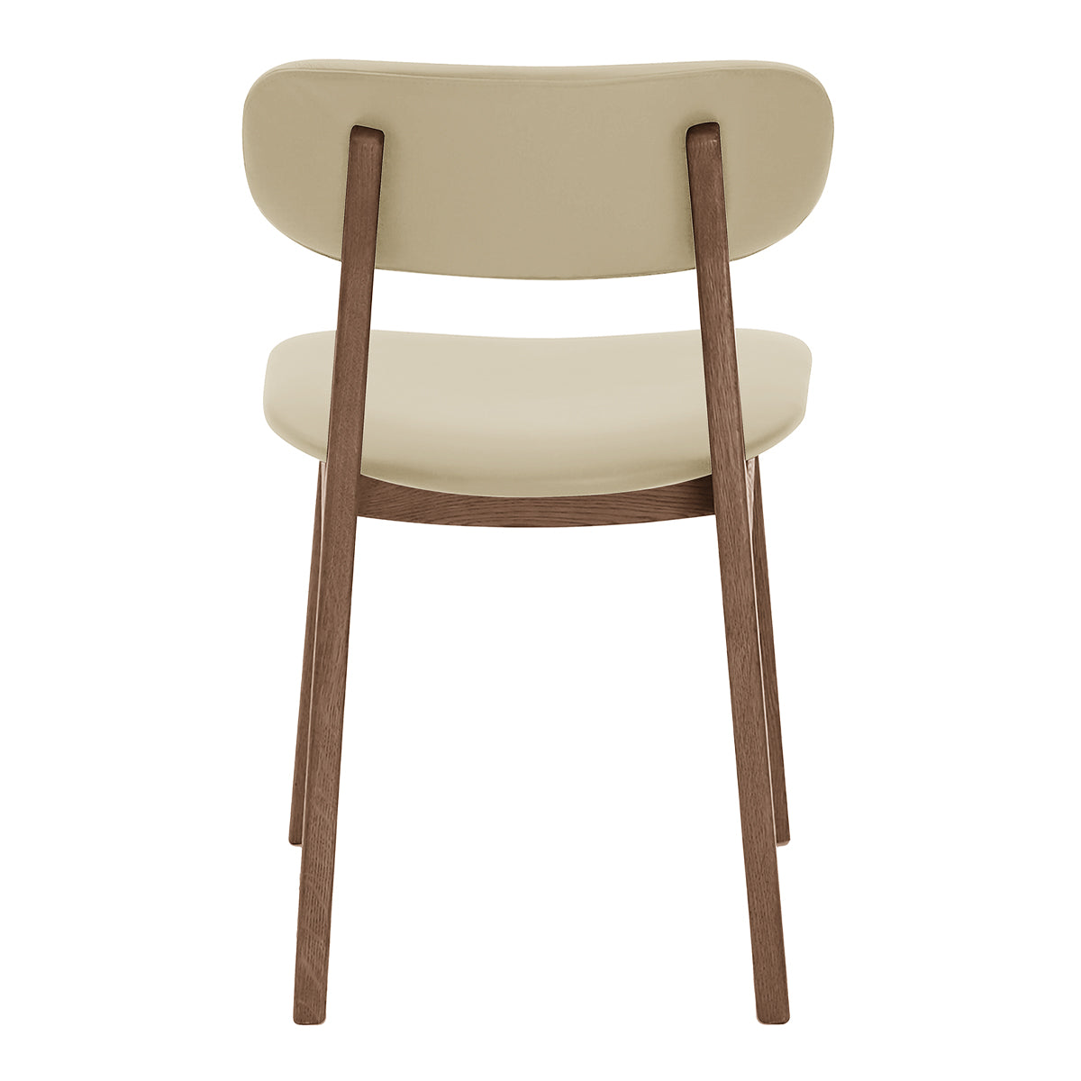 Premium Alaska Leather Dining Chair - Genuine Leather Upholstered, Ergonomic Design for Comfortable Dining - Perfect for Home, Restaurant, and Office Use