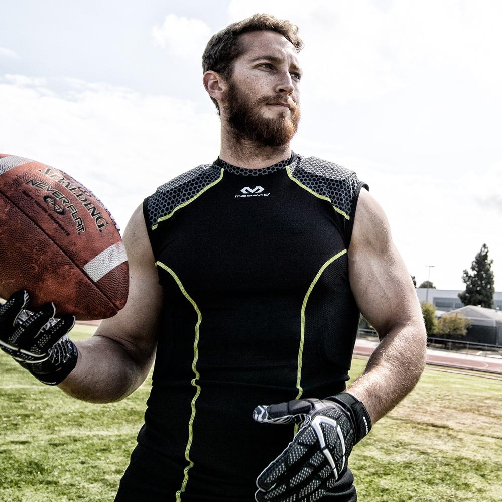 Rival™ 5-Pad Shirt - Breathable Moisture-Wicking Compression Top for Workout & Sports - Ideal for Gym, Running, Basketball & Training