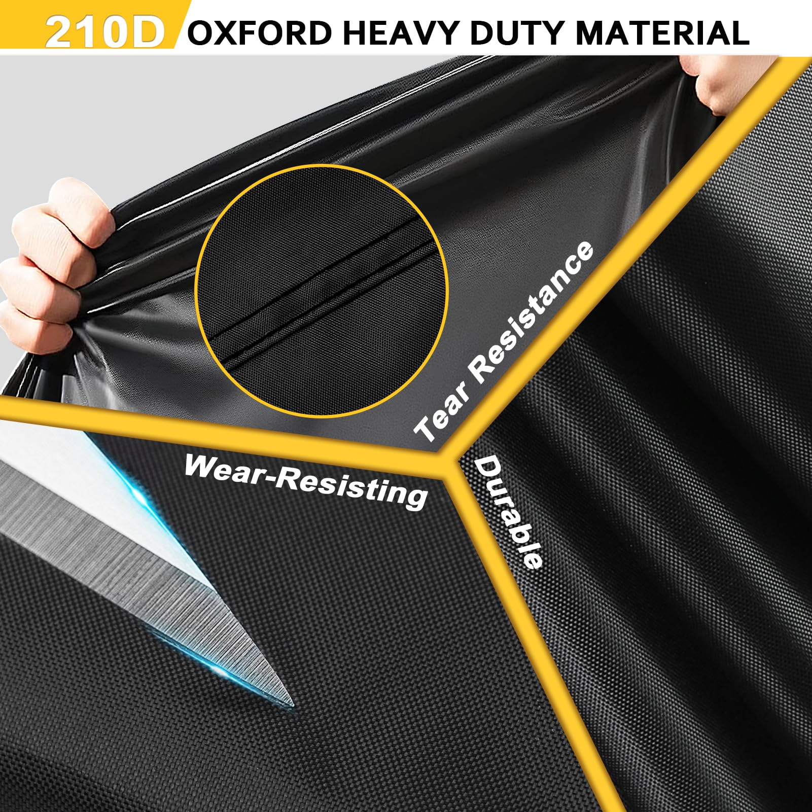 **Heavy Duty Waterproof Bike Cover for 1, 2, or 3 Bicycles - Outdoor UV, Wind, Rain & Dust Protection with Reflective Strips & Storage Bag - Perfect for Mountain, Road & Electric Bikes - Ideal for Garage, Patio & Travel Storage**