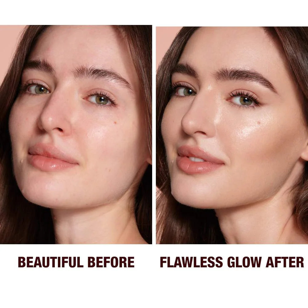 Charlotte Tilbury Hollywood Flawless Filter Foundation - Lightweight, Glowing Makeup (Multiple Shades) | New in Box | Perfect for Daily Wear & Special Occasions