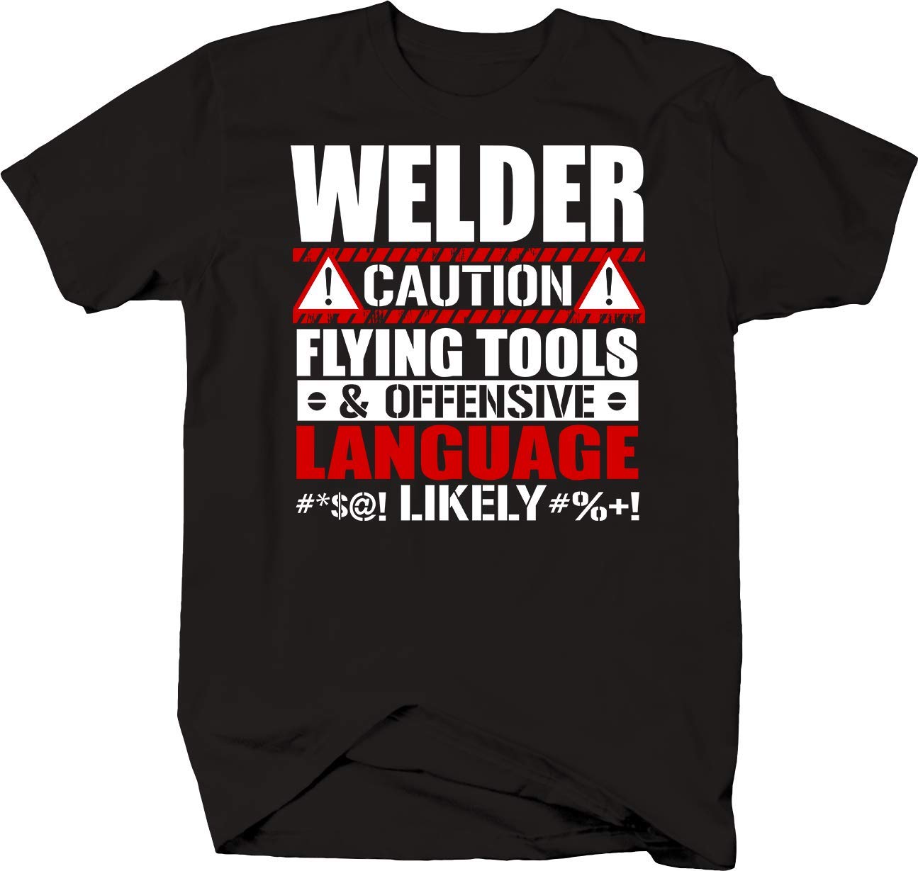 Falcon Apparel Welder T-Shirt - Durable Work Shirt for Flying Tools & Trades | Comfortable Cotton Tee for Welders, Construction & Industrial Work