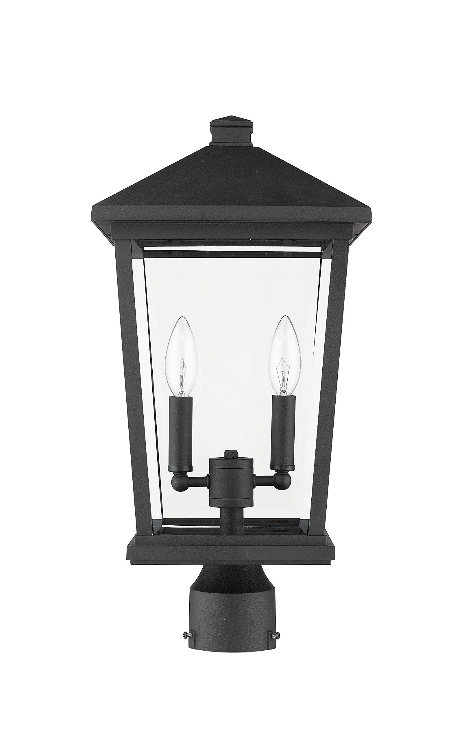 Beacon 2 Outdoor Wall Light Fixture - Oil Rubbed Bronze Finish - Weatherproof Exterior Sconce for Porch, Patio, Garden & Entryway Lighting
