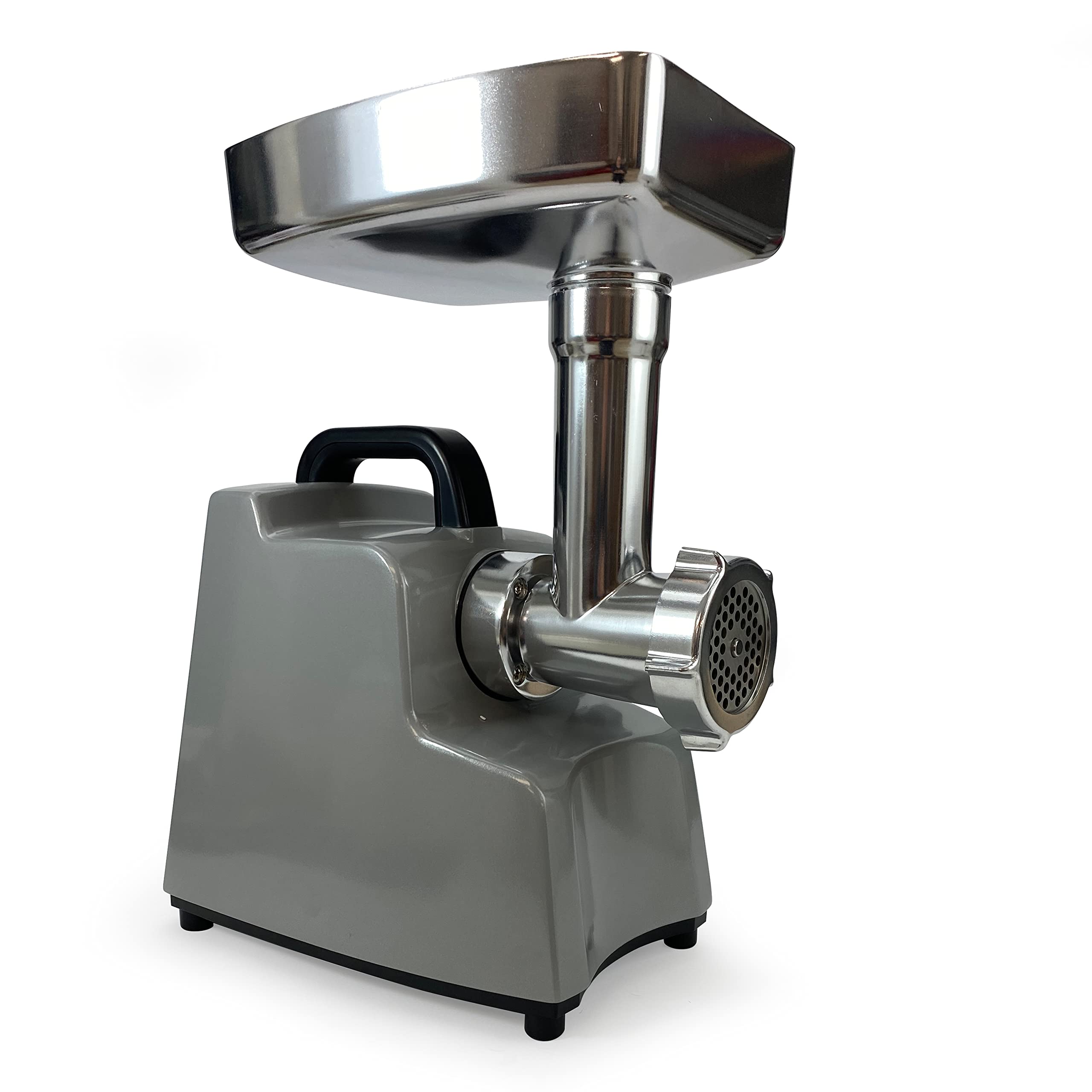 400-Watt Professional Meat Grinder with Reverse Function - 3 Grinding Plates & Sausage Stuffer Kit - Heavy Duty Electric Food Processor for Home Kitchen, BBQ, and Sausage Making