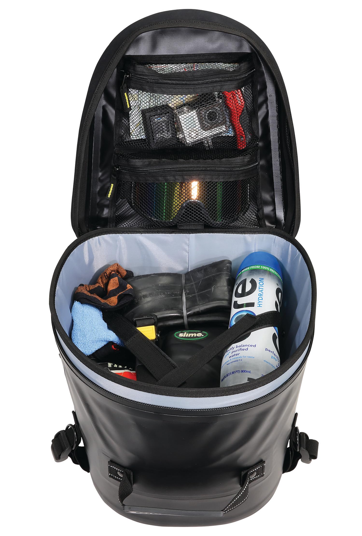 Nelson-Rigg Hurricane Waterproof Motorcycle Tail Bag - Durable Adventure Luggage for Bikes, ATVs & Outdoor Travel - Perfect for Camping, Commuting & Road Trips