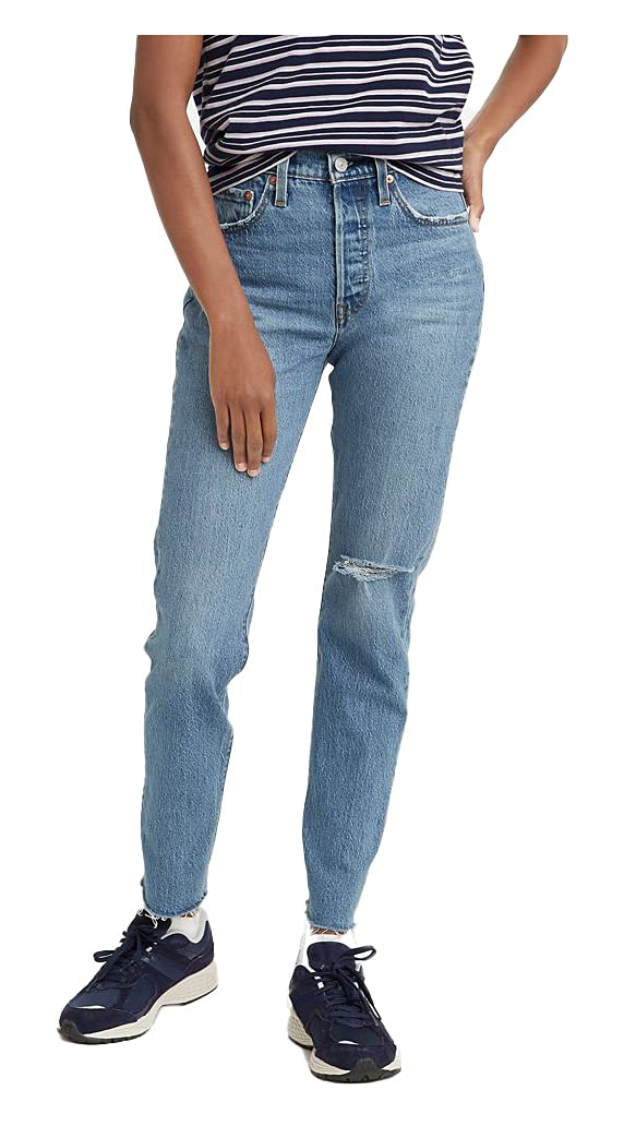 Levi's Women's 501 Skinny Jeans - High Waist Stretch Denim Pants for Everyday Wear | Casual, Office & Date Night Outfits