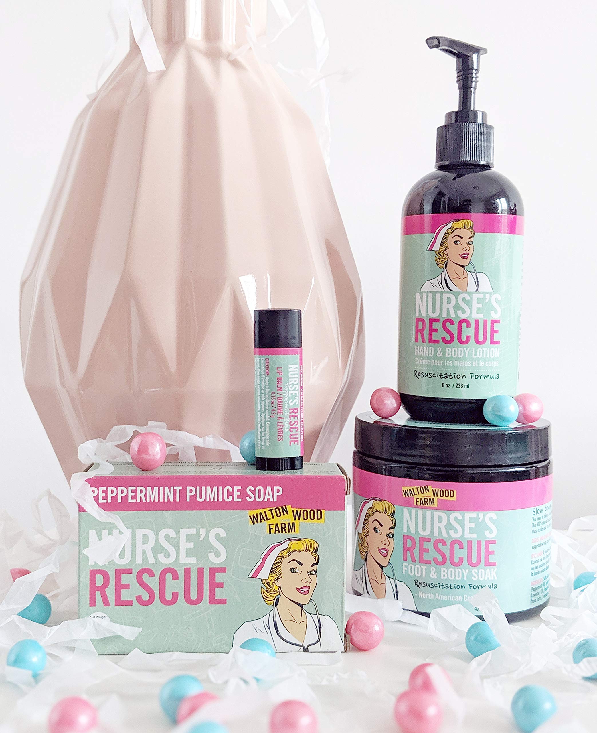 Nurse's Rescue Hand & Body Lotion - Ultra Moisturizing & Healing Cream for Dry, Cracked Skin | Perfect for Healthcare Workers, Dry Winter Care & Daily Hydration