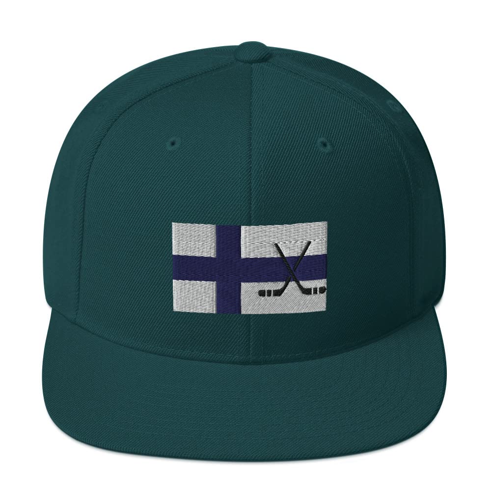 Finland Hockey Hat - Classic Snapback Cap with Amusing Design for Men & Women | Perfect for Hockey Games, Sports Events, and Casual Outfits