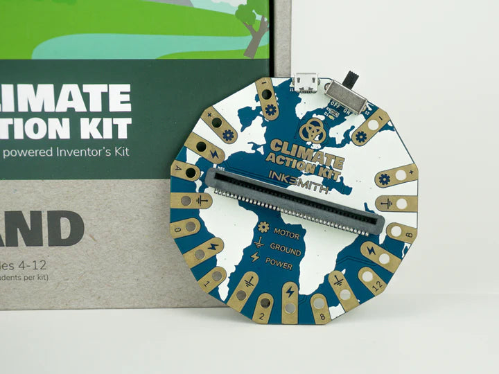 InkSmith Climate Action Kit for Land - STEM Learning & Environmental Education - Perfect for Classroom Projects & Eco-Friendly Activities