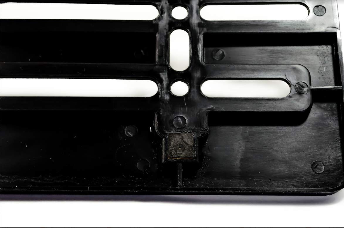 Aston Martin Front Bumper License Plate Relocator Kit - Universal Fit for All Models (Includes 2 Screws, 4 Bolts & 4 Nuts) | Durable Bracket Mount for Car Customization | Perfect for State Compliance & Vehicle Personalization