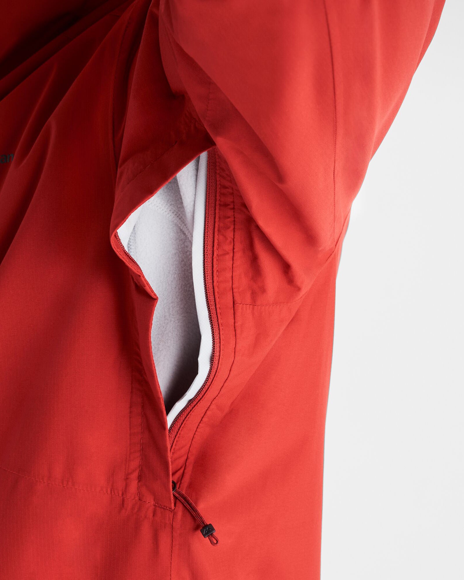 Men's Waterproof Trailhead Stretch 2.5 Layer Rain Jacket - Spicy Chilli Pepper Color - Lightweight Hiking & Outdoor Raincoat for Camping, Backpacking and Mountain Climbing