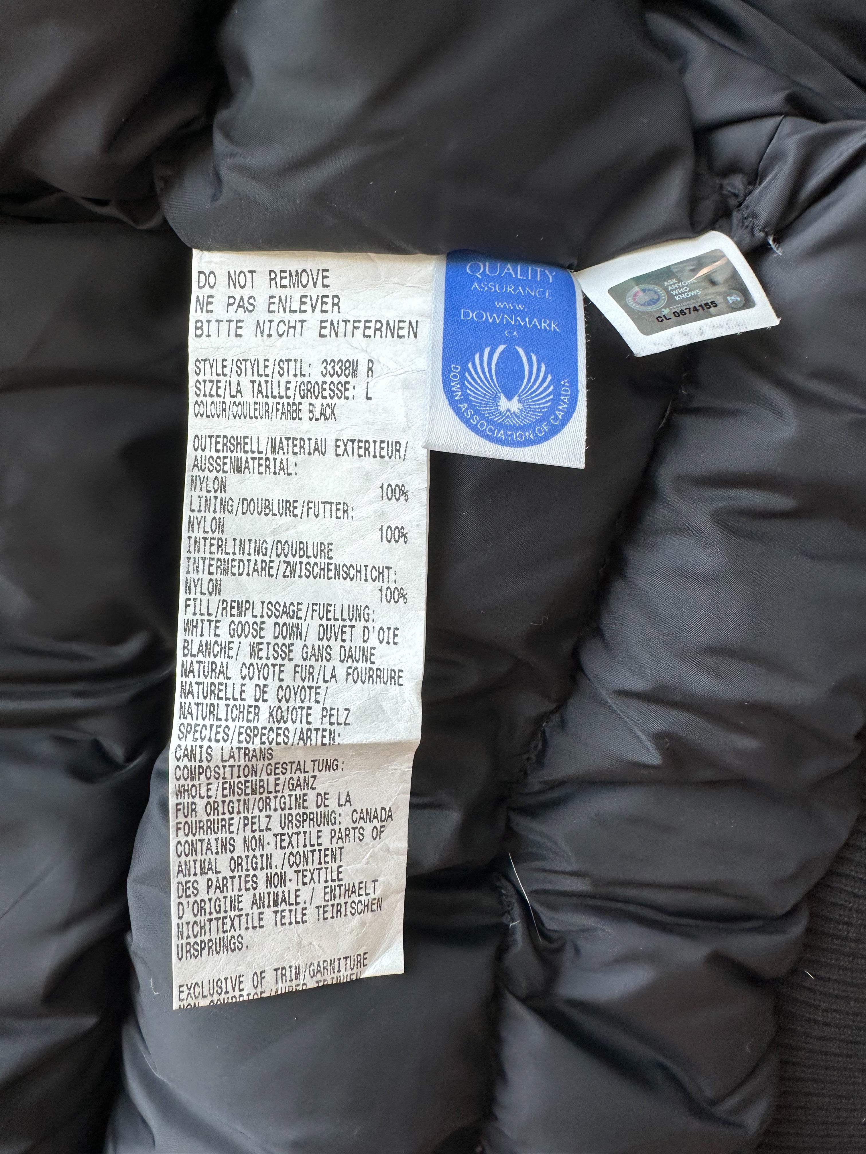 Canada Goose Black Yukon Black Label Men's Winter Jacket - Premium Waterproof Parka for Extreme Cold Weather - Perfect for Outdoor Adventures, Skiing & Urban Style