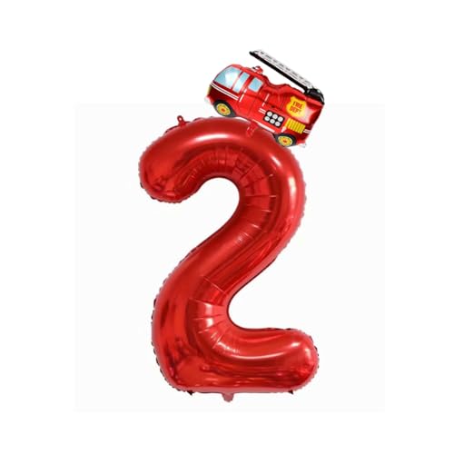 Fire Truck Red 2