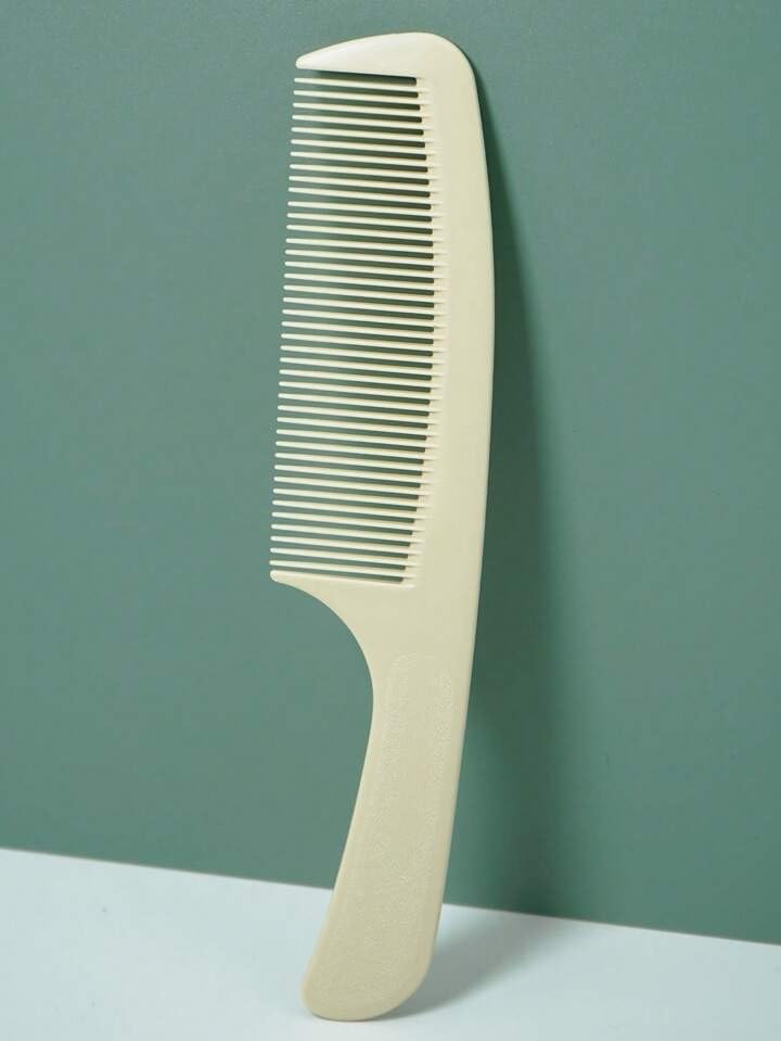 Men's Pocket Comb with Handle - Compact & Portable Hair Grooming Tool for Travel, Office & Everyday Use (1 Pack)