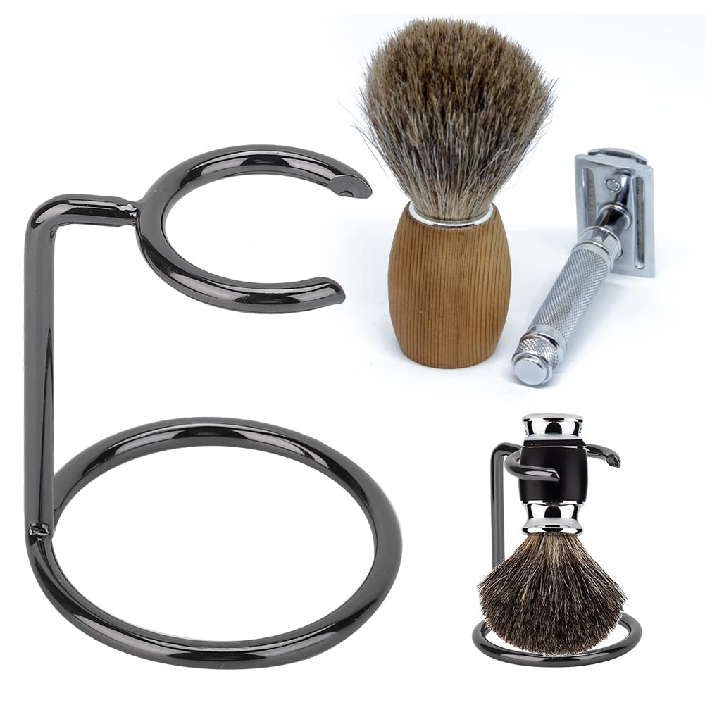 Premium Shaving Brush Stand - High Hardness Durable Travel & Home Use for Men's Grooming, Salon & Bathroom Organization (Fashionable Design & Superb Craftsmanship)
