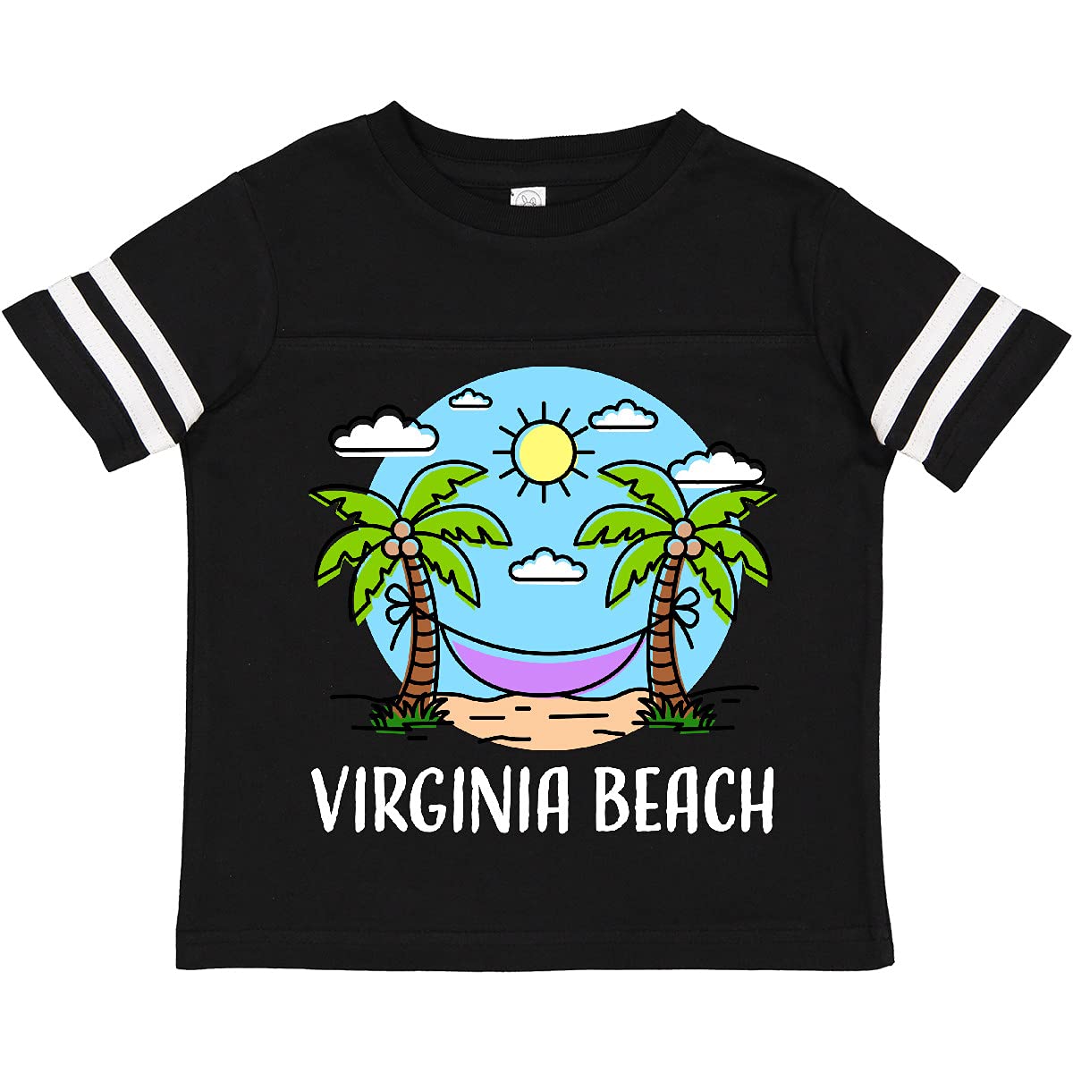 Inktastic Virginia Beach Summer Vacation Toddler T-Shirt - Cute Kids Travel Shirt for Beach Trips & Family Vacations