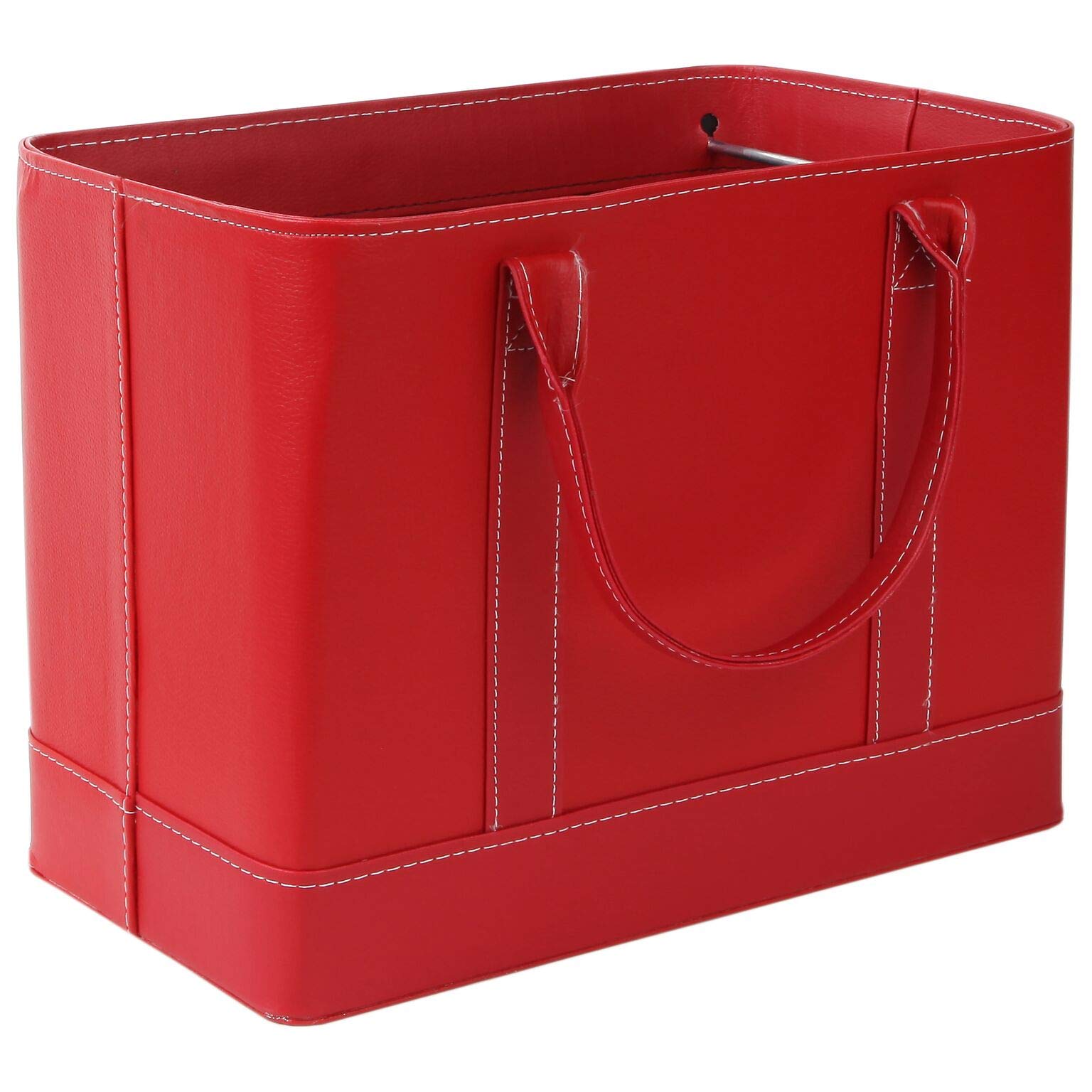 Stylish Red File Organizers - Premium Document Holders for Office & Home Organization - Perfect for Desks, Cabinets, and Storage Solutions