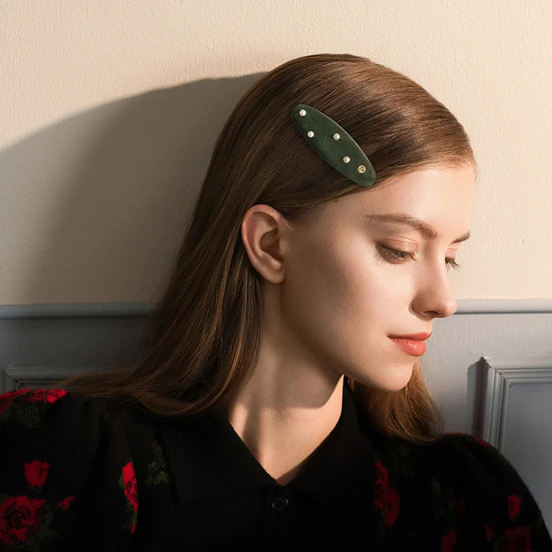 Hair Jewel Snap Clips - Elegant Hair Accessories for Women & Girls | Perfect for Parties, Weddings & Everyday Styling