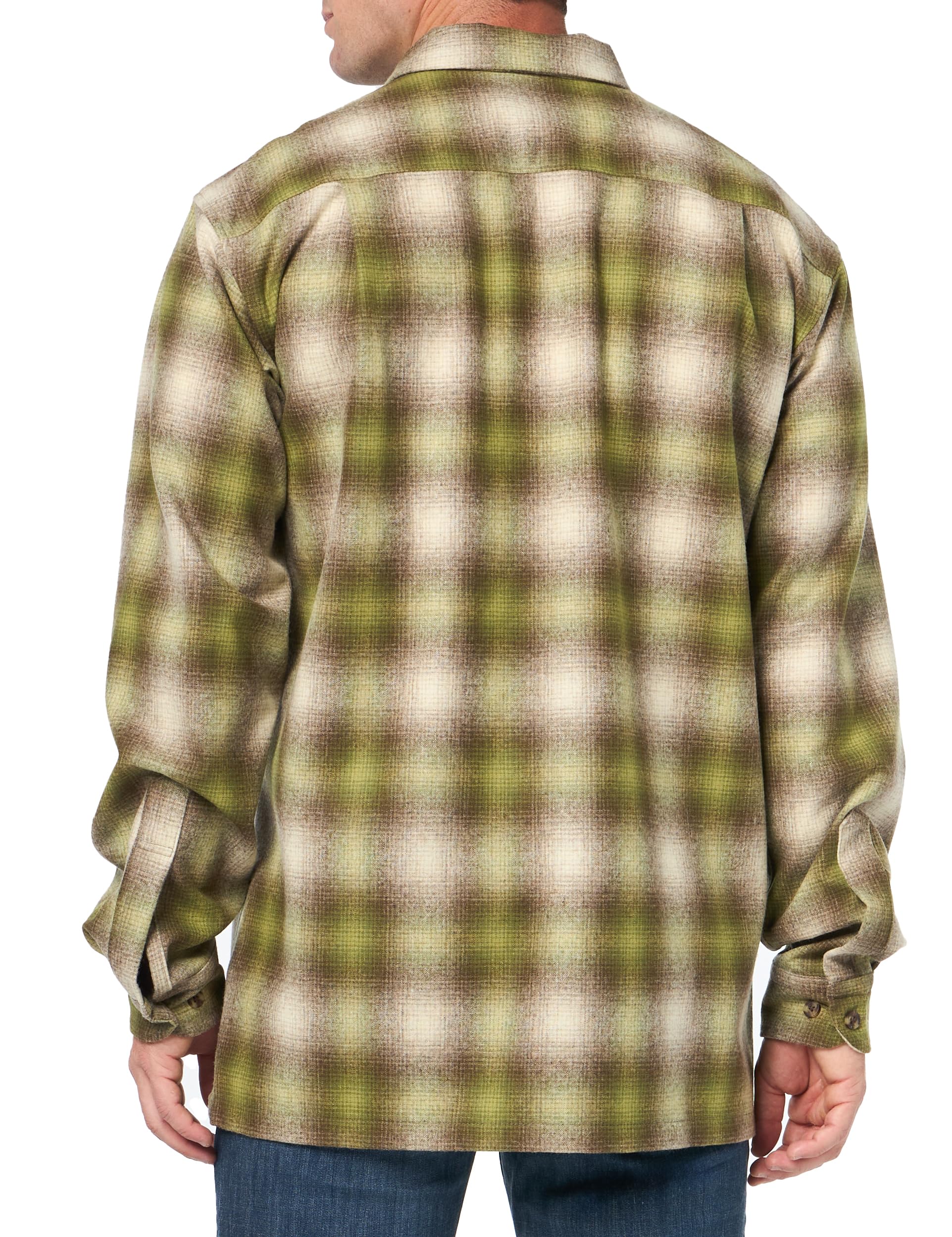 Pendleton Men's Long Sleeve Tall Board Shirt - Classic Plaid Flannel for Outdoor Adventures & Casual Wear