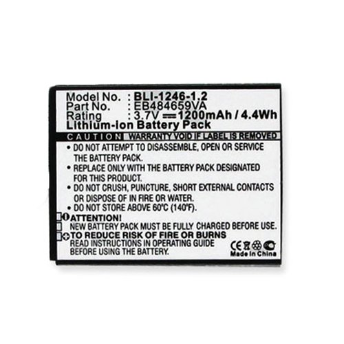 Synergy Digital Replacement Battery for Samsung SCH-S738C & SGH-T759 - 1200mAh Li-Ion 3.7V High Capacity Phone Battery - Perfect for Travel, Business & Emergency Power Backup