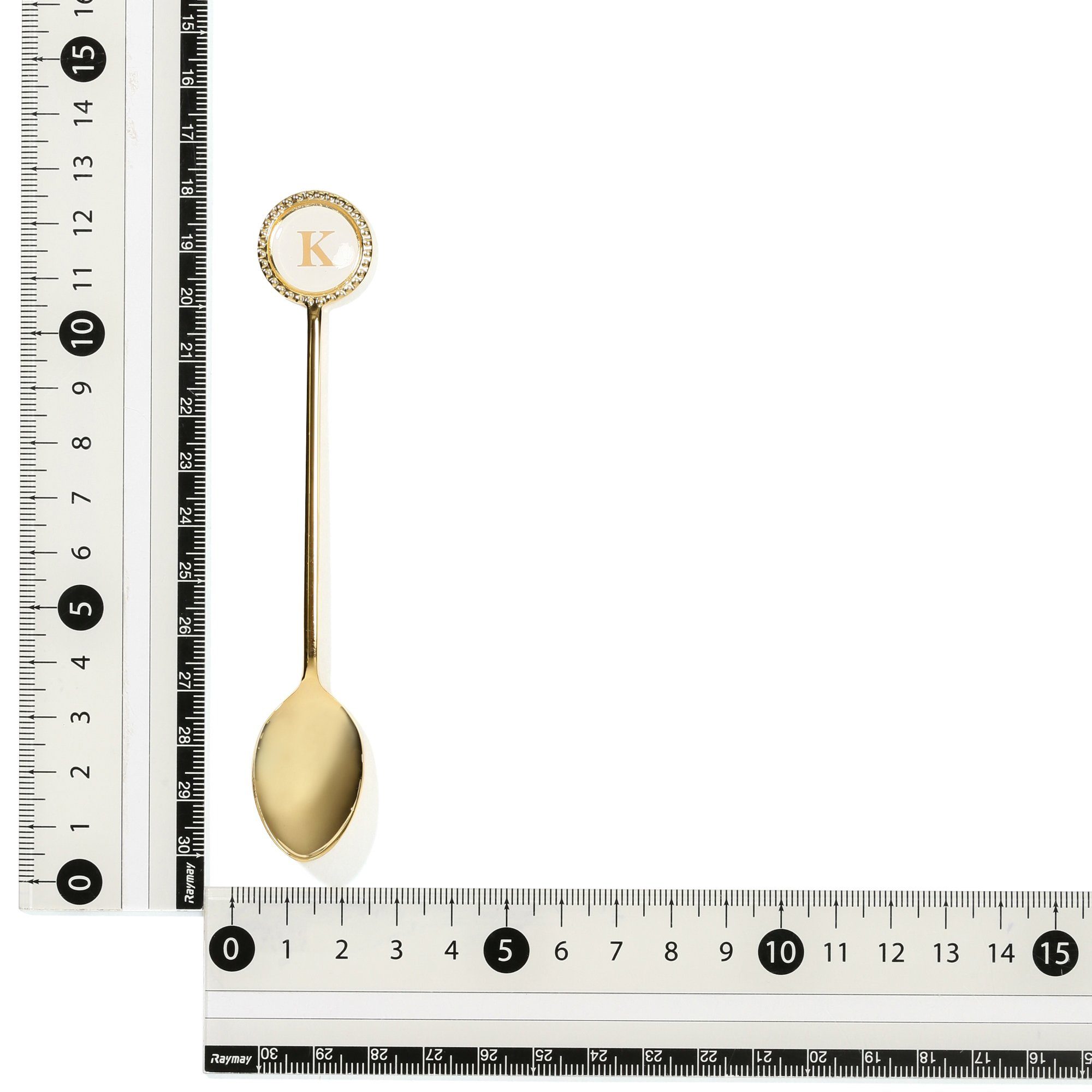 Elegant Initial Teaspoon - Personalized Monogram Teaspoon Set for Tea Lovers - Perfect for Wedding, Bridal Shower, and Anniversary Gifts