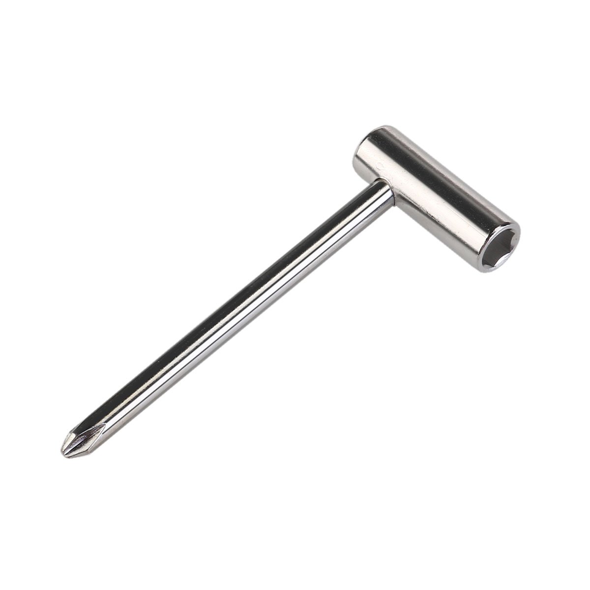 8MM 5/16 Inch Silver Metal Truss Rod Wrench Tool for Electric Guitar Adjustment & Maintenance - Perfect for Guitar Setup, Repair and DIY Projects