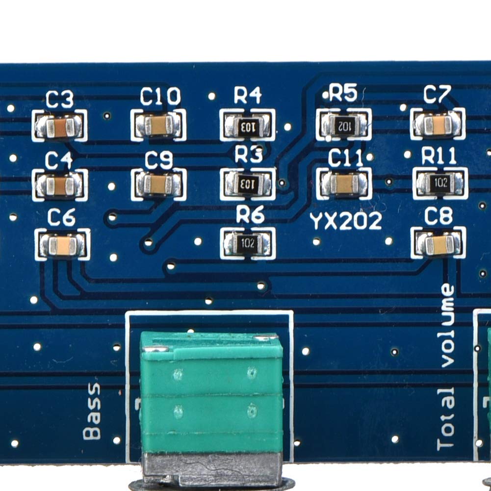 Passive Volume Control Board - High & Bass Adjustment Regulator for Audio Systems | Perfect for DIY Speakers, Guitar Amps & Home Theater Setups