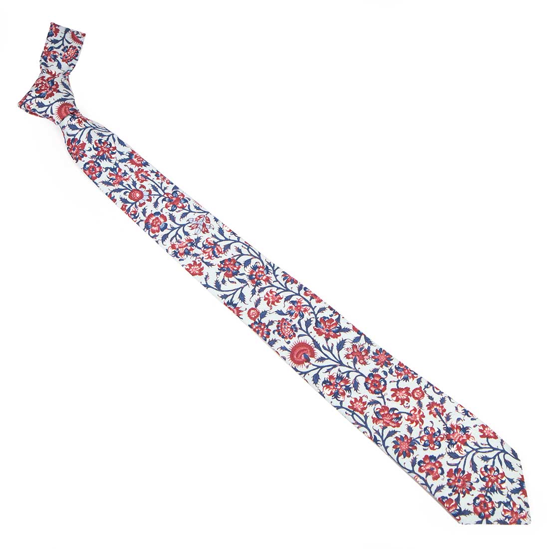 Florentine Vine Silk Necktie for Men - Elegant Italian Design Formal Tie for Weddings, Business & Special Occasions