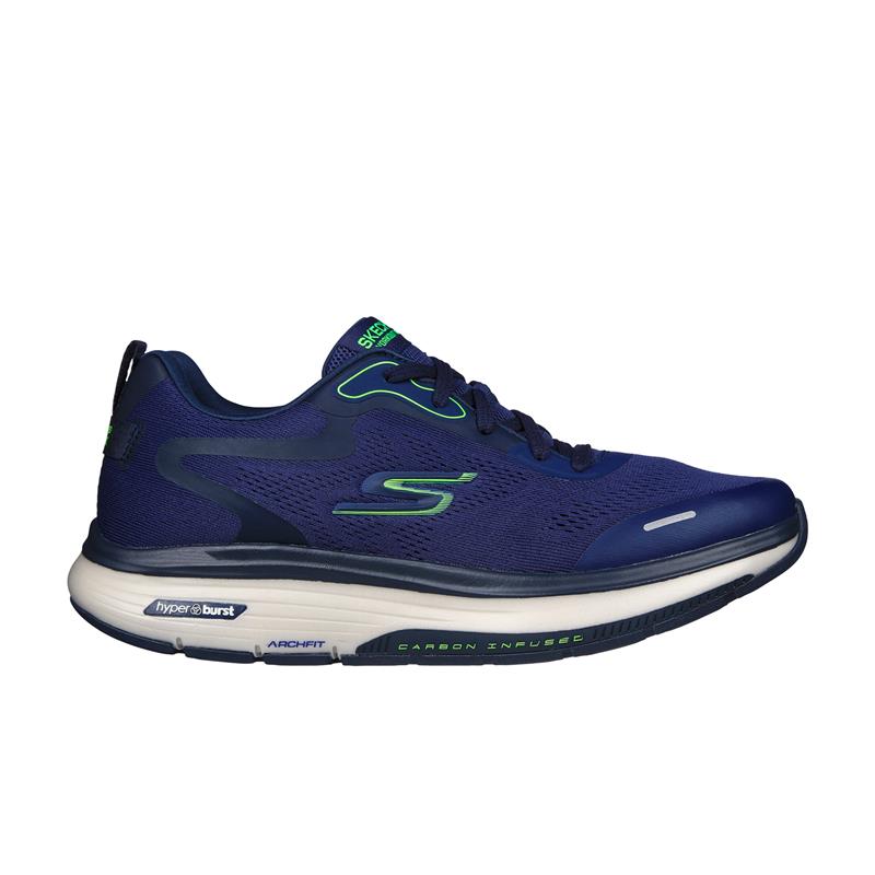 GO WALK WORKOUT WALKER 216451 Navy Blue - Comfortable Walking Shoes for Women, Lightweight & Supportive - Perfect for Workouts, Walking, and Everyday Wear