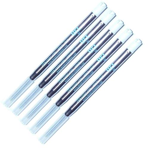 Monteverde Capless Gel Ballpoint Refills for Parker Pens - 5 Pack Fine Point Turquoise Ink | Smooth Writing Gel Refills for Office, School & Everyday Use