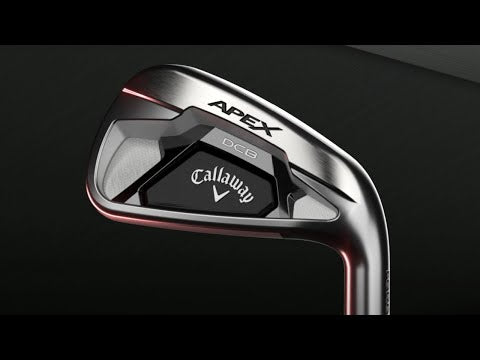 Callaway Apex DCB 21 Men's Right Hand Golf Irons Set - Forged Carbon Steel Clubs for Mid-Handicap Players | Perfect for Fairway Shots & Course Play